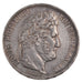 FRANCE, Louis-Philippe, 5 Francs, 1842, Strasbourg, EF(40-45), Silver, Gadoury..
