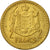 Moneta, Monaco, 2 Francs, Undated (1943), Poissy, EF(40-45), Brązal