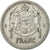 Monnaie, Monaco, Louis II, Franc, Undated (1943), Poissy, TB+, Aluminium