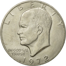 Coin, United States, Eisenhower Dollar, Dollar, 1972, U.S. Mint, Philadelphia