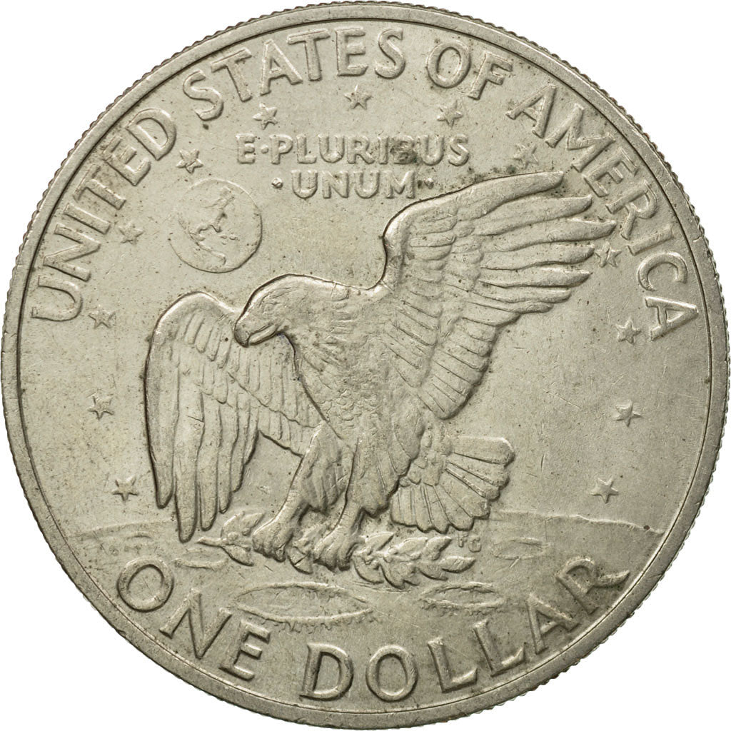 Coin, United States, Eisenhower Dollar, Dollar, 1972, U.S. Mint, Philadelphia