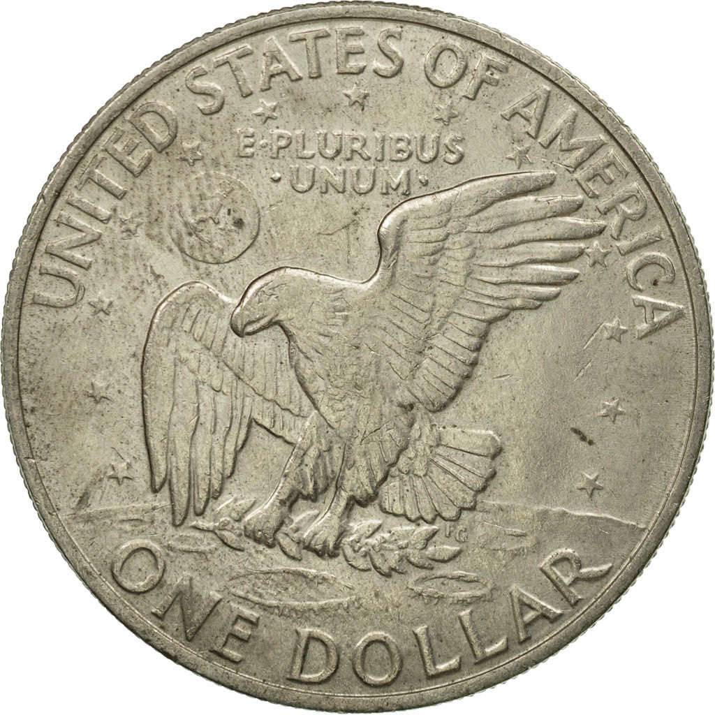 Coin, United States, Eisenhower Dollar, Dollar, 1972, U.S. Mint, Philadelphia