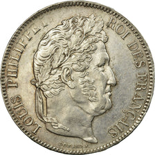 Monnaie, France, Louis-Philippe, 5 Francs, 1842, Strasbourg, TTB, Argent