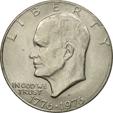 Coin, United States, Eisenhower Dollar, Dollar, 1976, U.S. Mint, Denver