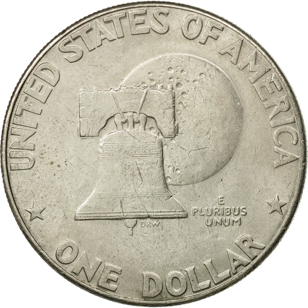 Coin, United States, Eisenhower Dollar, Dollar, 1976, U.S. Mint, Denver