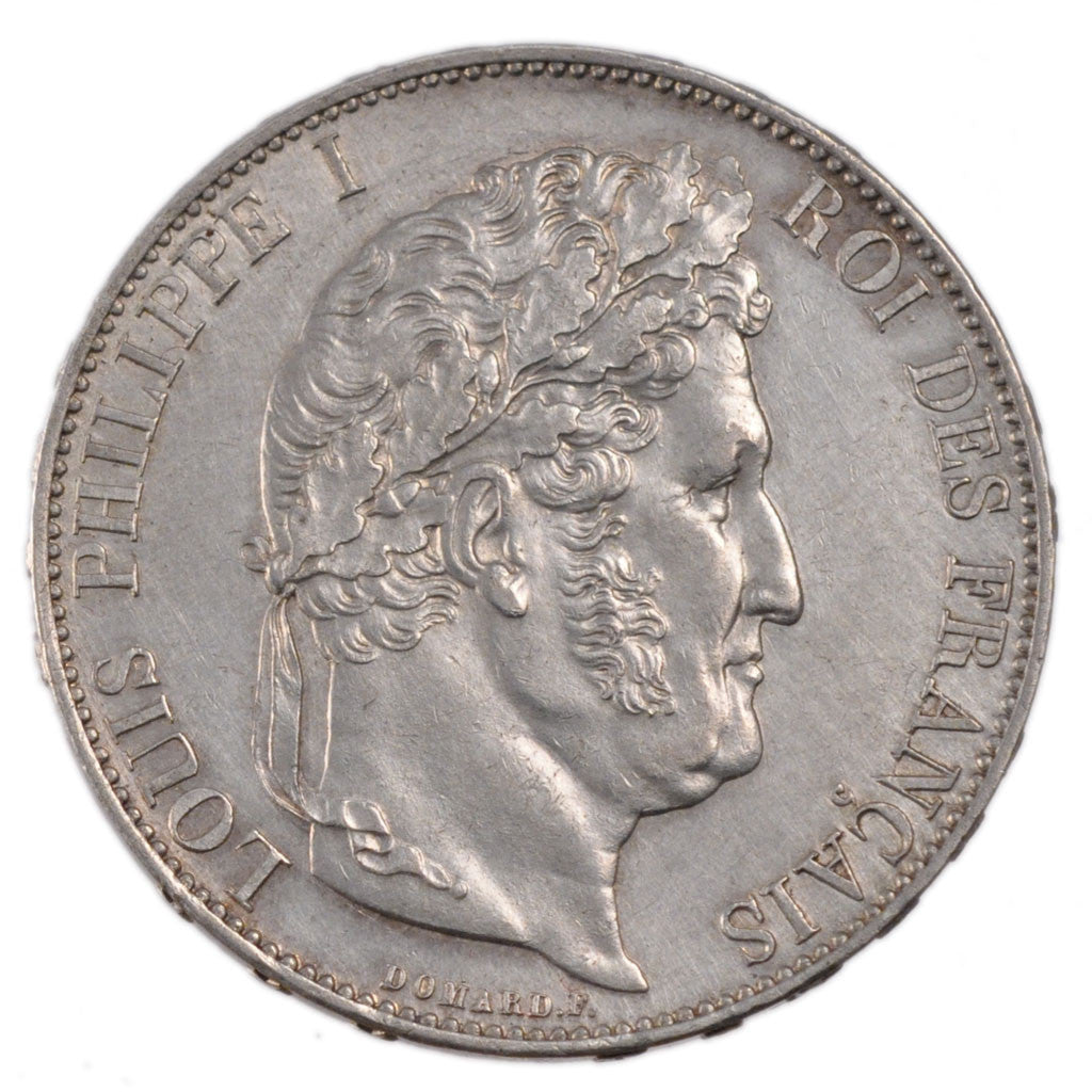 Francia, Louis-Philippe, 5 Francs, 1846, Paris, BB+, Argento, KM:749.1, Gadou...