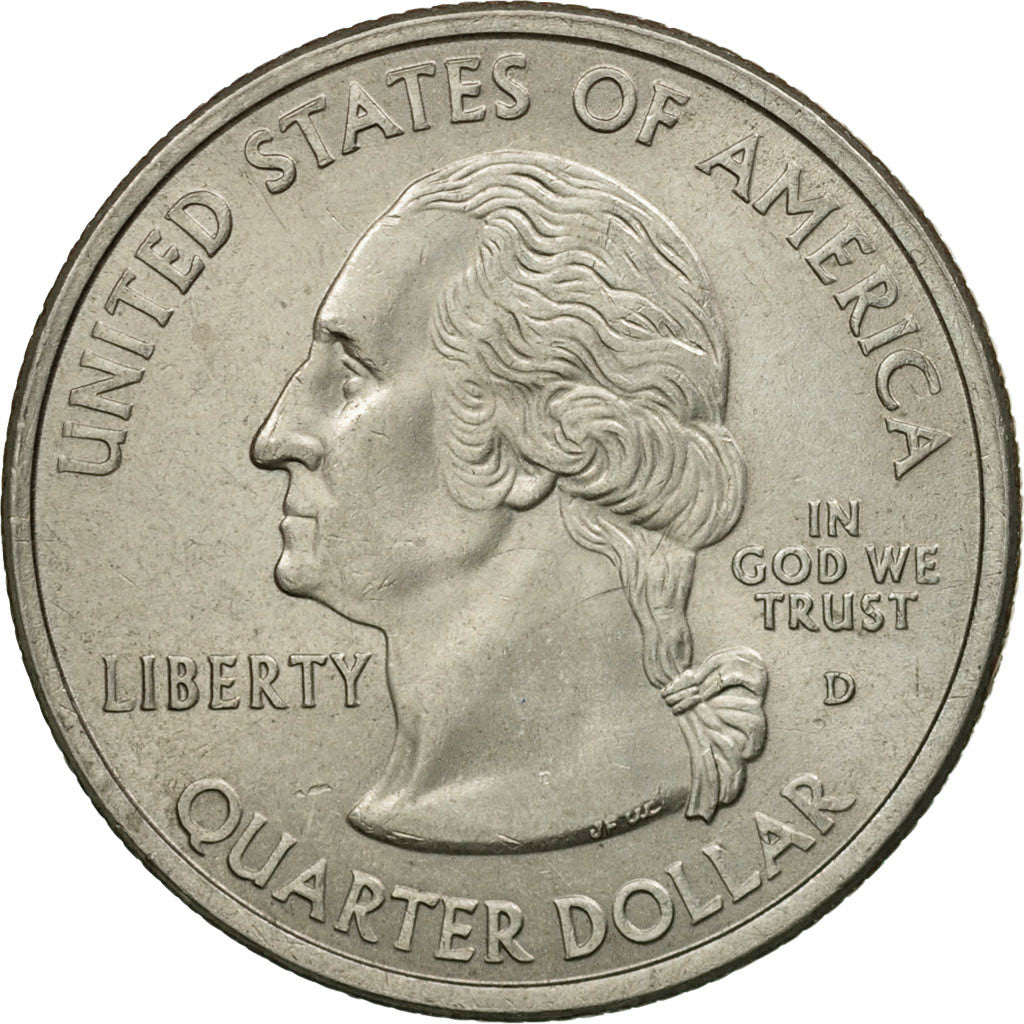 Moneda, Estados Unidos, Quarter, 2001, U.S. Mint, Denver, MBC+, Cobre - níquel