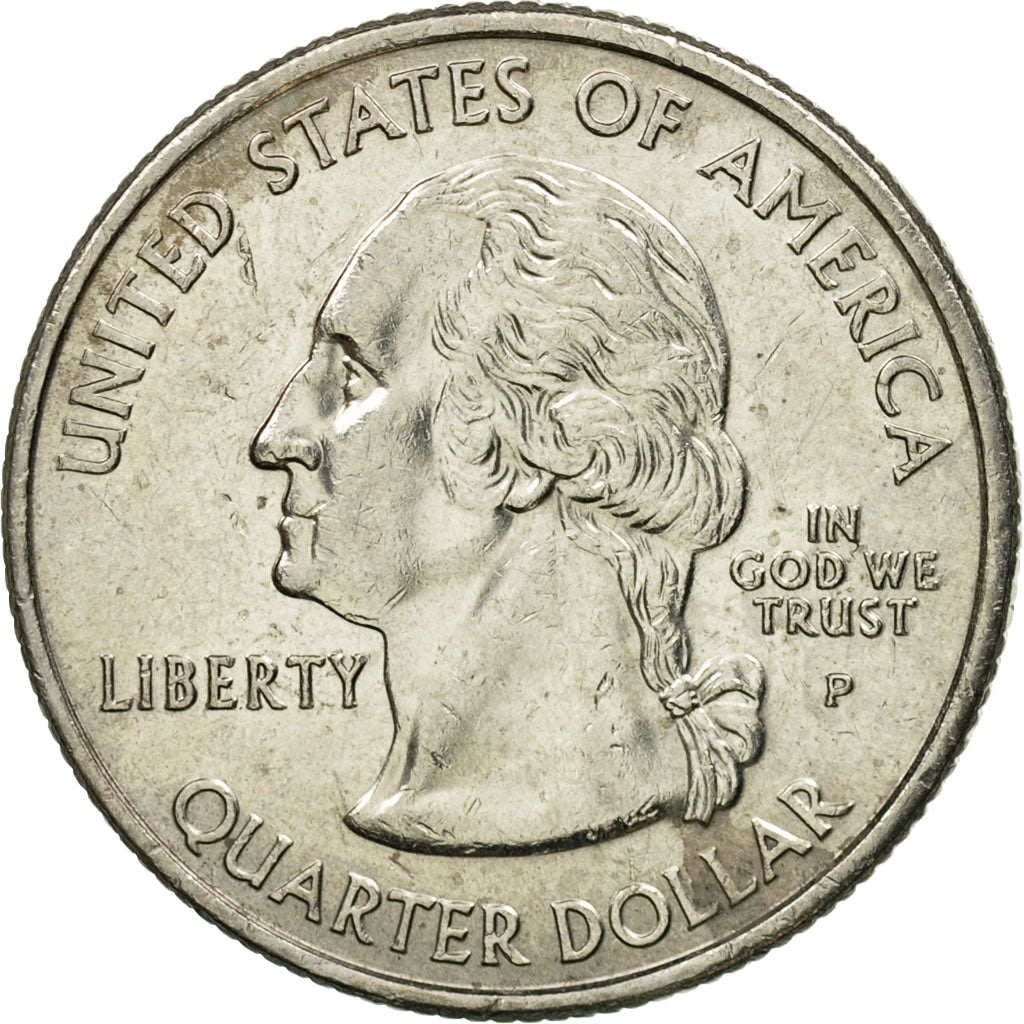 Moneda, Estados Unidos, Quarter, 2005, U.S. Mint, Philadelphia, MBC, Cobre -