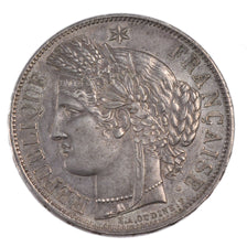 Monnaie, France, Cérès, 5 Francs, 1850, Paris, TTB, Argent, KM:761.1
