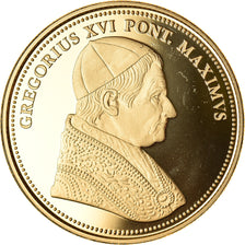 Watykan, Medal, Le Pape Grégoire XVI, Religie i wierzenia, MS(65-70), Pokryte