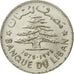 Monnaie, Lebanon, Livre, 1975, TTB, Nickel, KM:30