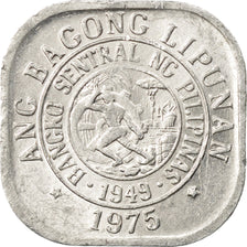 Coin, Philippines, Sentimo, 1975, AU(50-53), Aluminum, KM:205