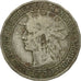 Moneta, Guadalupe, Franc, 1903, Paris, MB+, Rame-nichel, KM:46