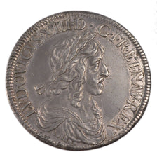 FRANCE, Ecu, 1643, Paris, AU(55-58), Silver, Gadoury #52, 27.30