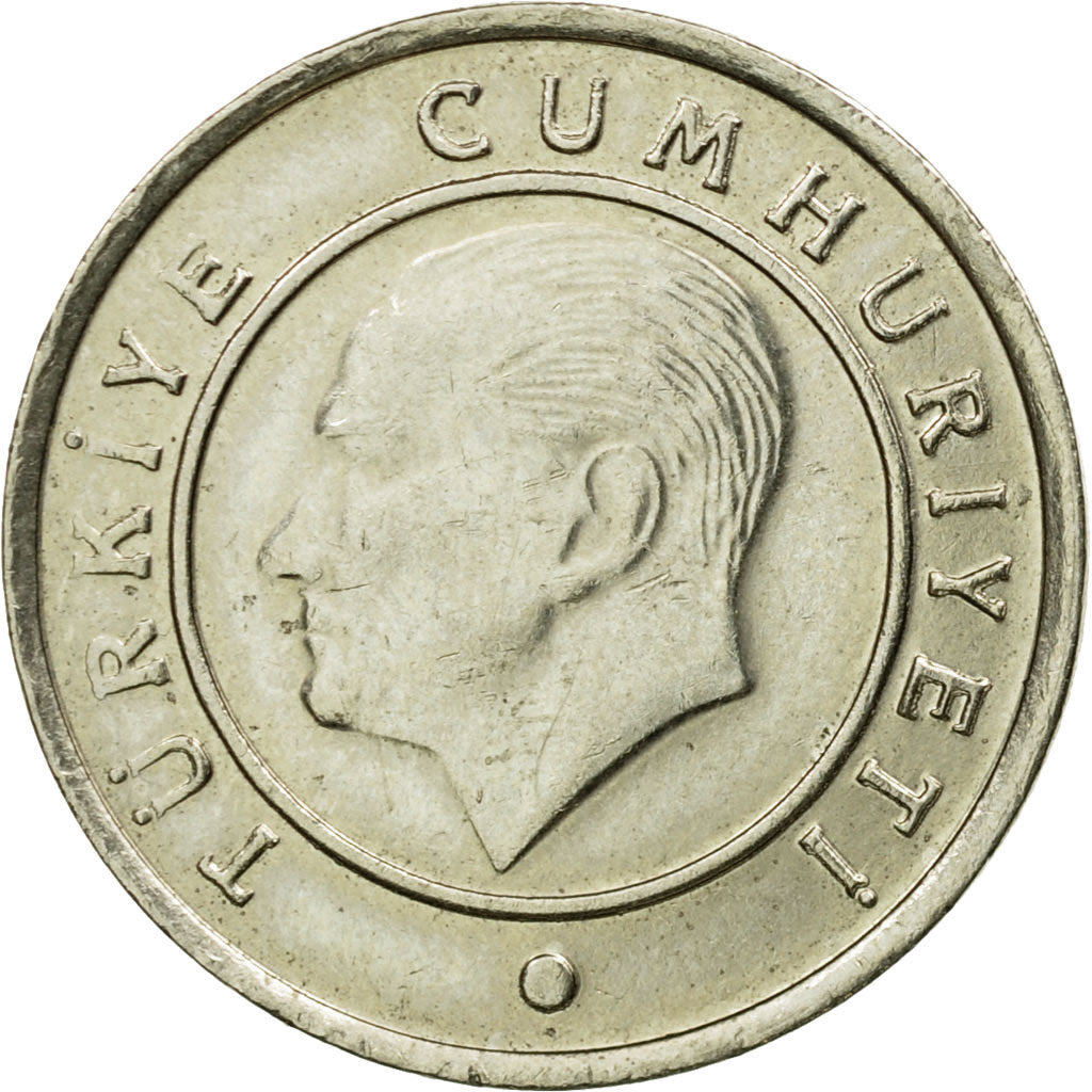 Coin, Turkey, 25 Kurus, 2013, AU(50-53), Copper-Nickel-Zinc