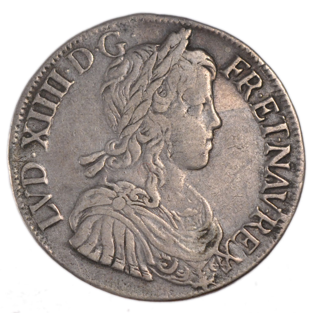 Louis XIV, Écu à la Mèche Longue