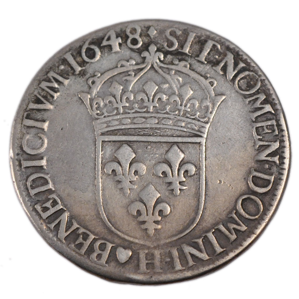 Louis XIV, Écu à la Mèche Longue