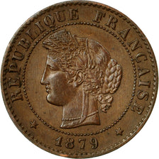 Coin, France, Cérès, Centime, 1879, Paris, EF(40-45), Bronze, KM:826.1, Le