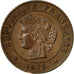 Coin, France, Cérès, Centime, 1879, Paris, EF(40-45), Bronze, KM:826.1, Le