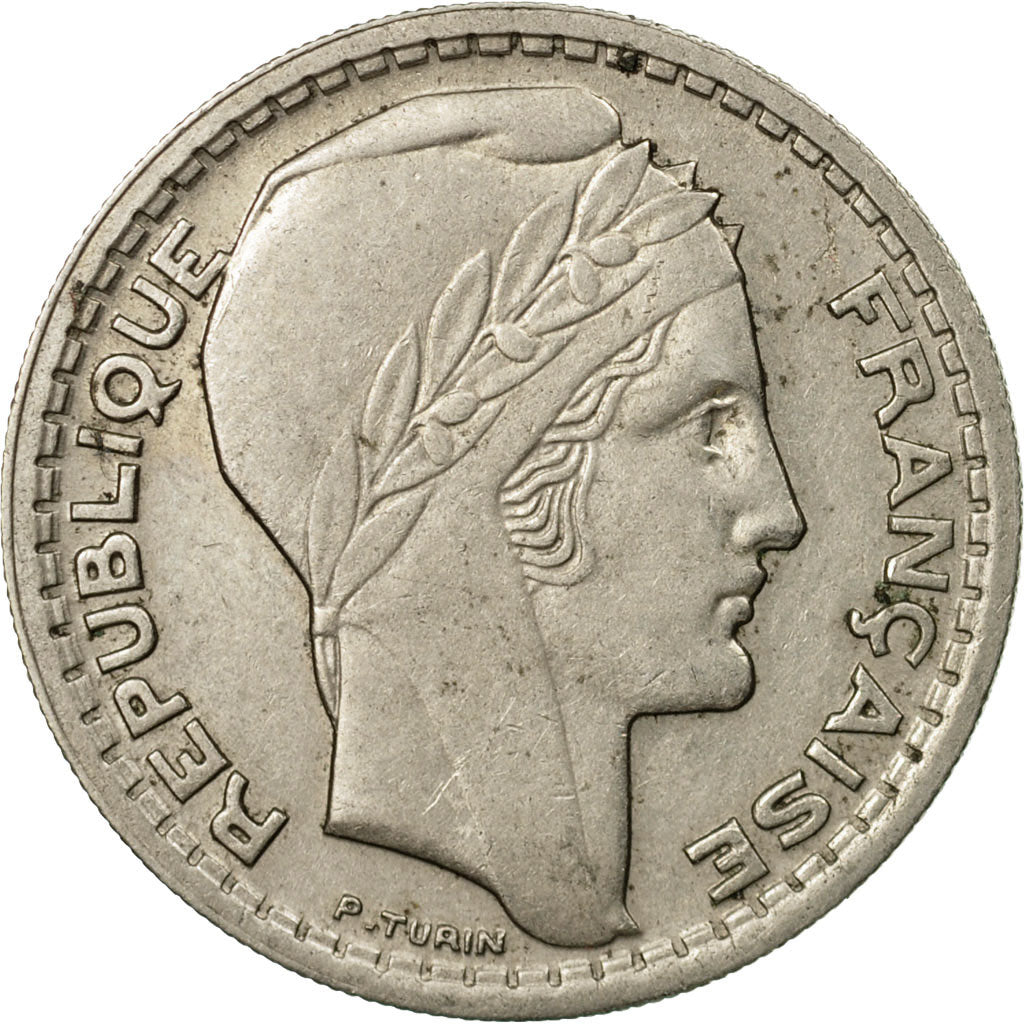 Münze, Frankreich, Turin, 10 Francs, 1946, Paris, SS, Copper-nickel, KM:908.1