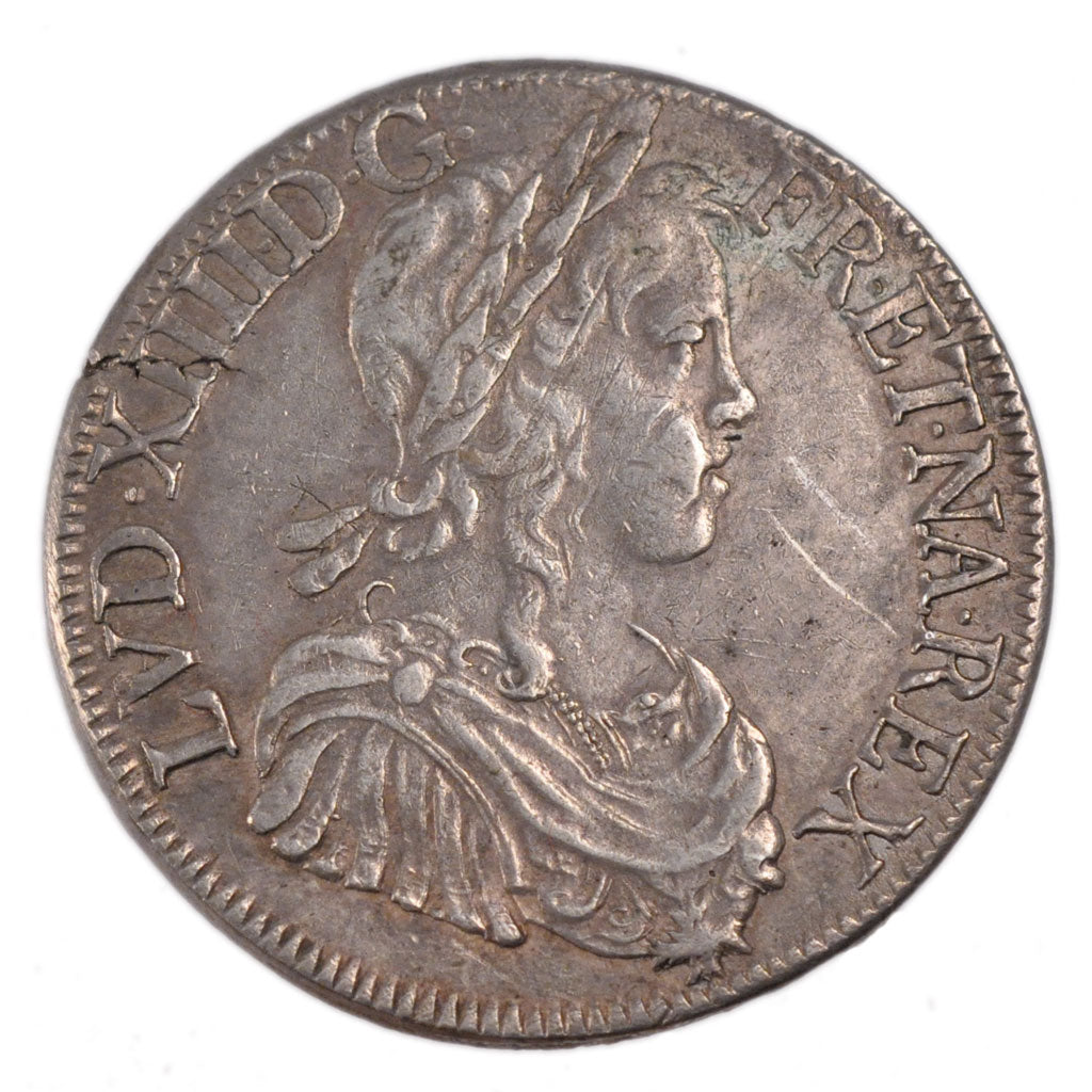 Louis XIV, Écu à la Mèche Longue