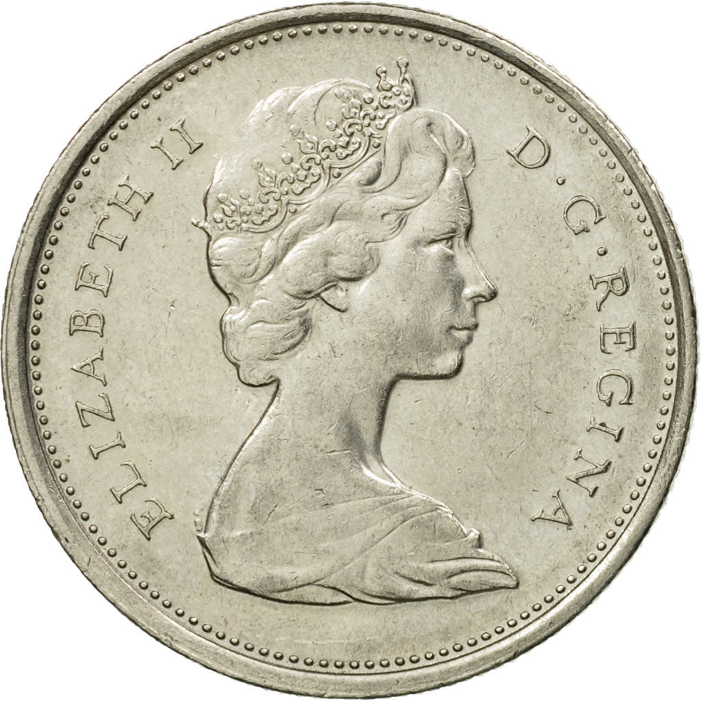 Monnaie, Canada, Elizabeth II, 25 Cents, 1968, Royal Canadian Mint, Ottawa, TTB