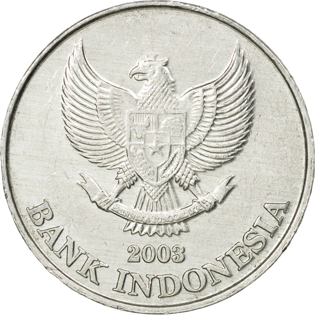 Coin, Indonesia, 200 Rupiah, 2003, Perum Peruri, AU(50-53), Aluminum, KM:66
