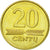 Munten, Lithouwen, 20 Centu, 2009, ZF+, Nickel-brass, KM:107