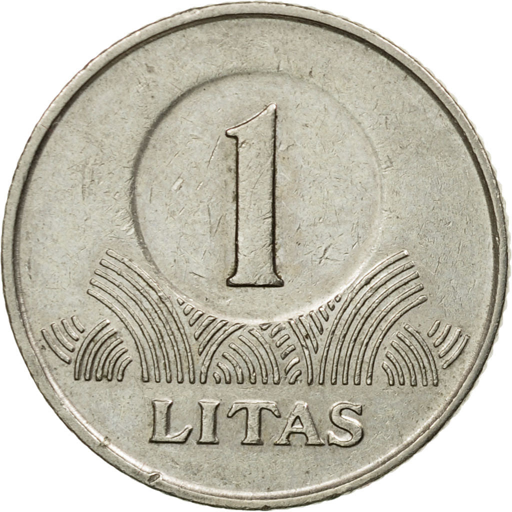 Coin, Lithuania, Litas, 2000, EF(40-45), Copper-nickel, KM:111
