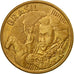 Coin, Brazil, 10 Centavos, 2007, EF(40-45), Bronze Plated Steel, KM:649.2