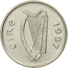 Coin, IRELAND REPUBLIC, 10 Pence, 1997, EF(40-45), Copper-nickel, KM:29