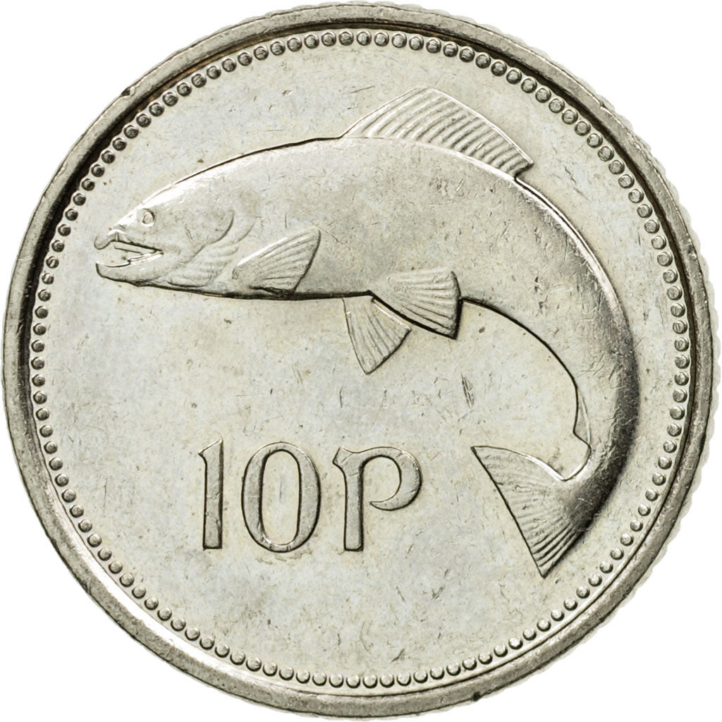 Coin, IRELAND REPUBLIC, 10 Pence, 1997, EF(40-45), Copper-nickel, KM:29