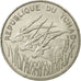 Coin, Chad, 100 Francs, 1972, Paris, AU(50-53), Nickel, KM:2
