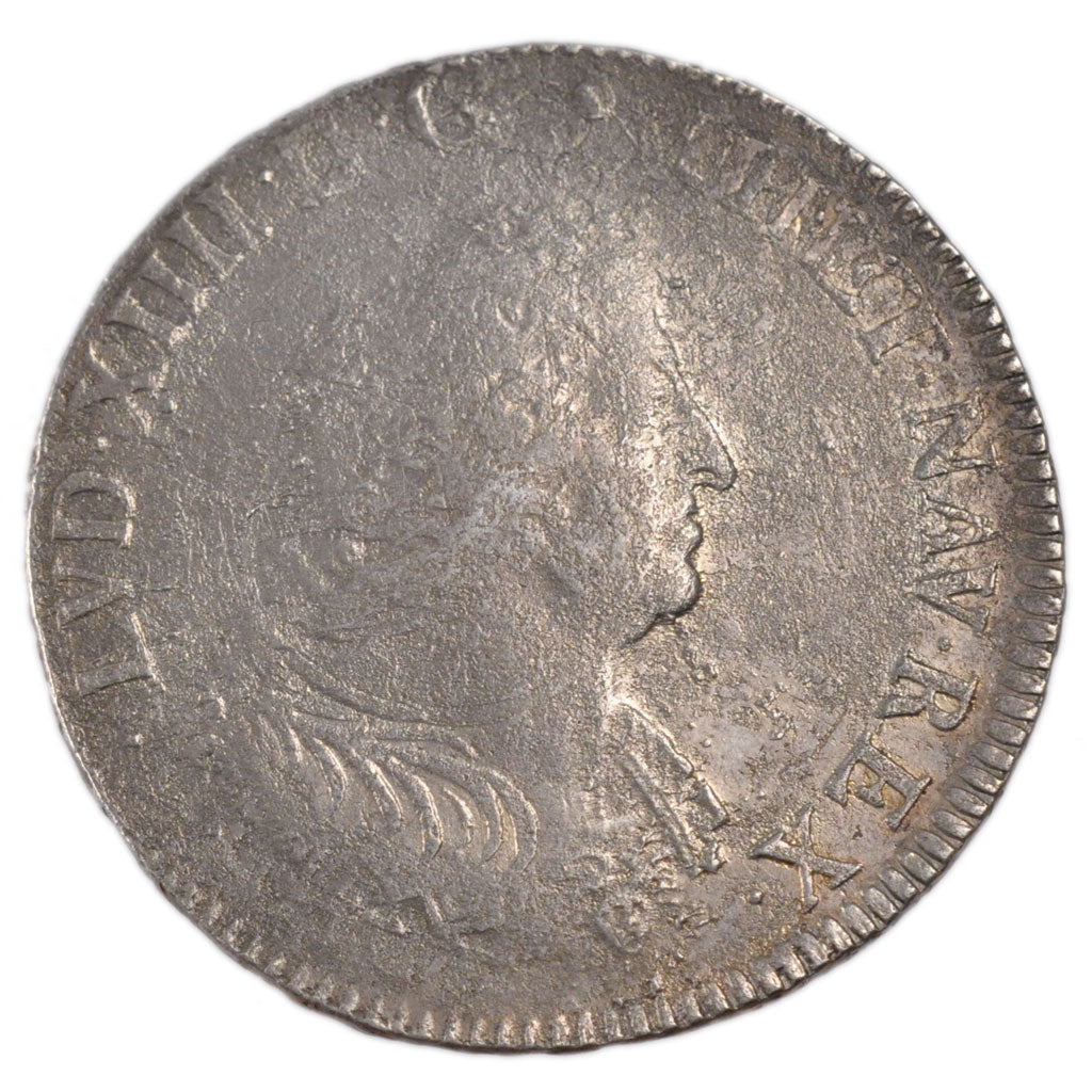 Louis XIV, Écu aux Insignes