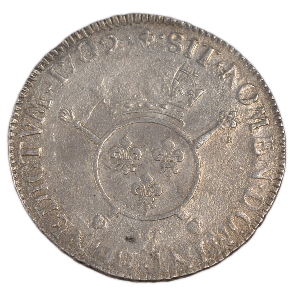 Louis XIV, Écu aux Insignes