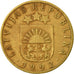 Coin, Latvia, 10 Santimu, 1992, VF(30-35), Nickel-brass, KM:17