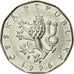 Monnaie, République Tchèque, 2 Koruny, 1996, TTB, Nickel plated steel, KM:9