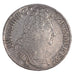 FRANCE, Écu aux 3 couronnes, ECU, 1709, Rennes, KM #386.23, EF(40-45), Silver, .