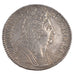 FRANCE, Écu aux 3 couronnes, Ecu, 1714, Rennes, AU(50-53), Silver, Gadoury #229,