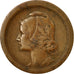 Coin, Portugal, 20 Centavos, 1925, EF(40-45), Bronze, KM:574