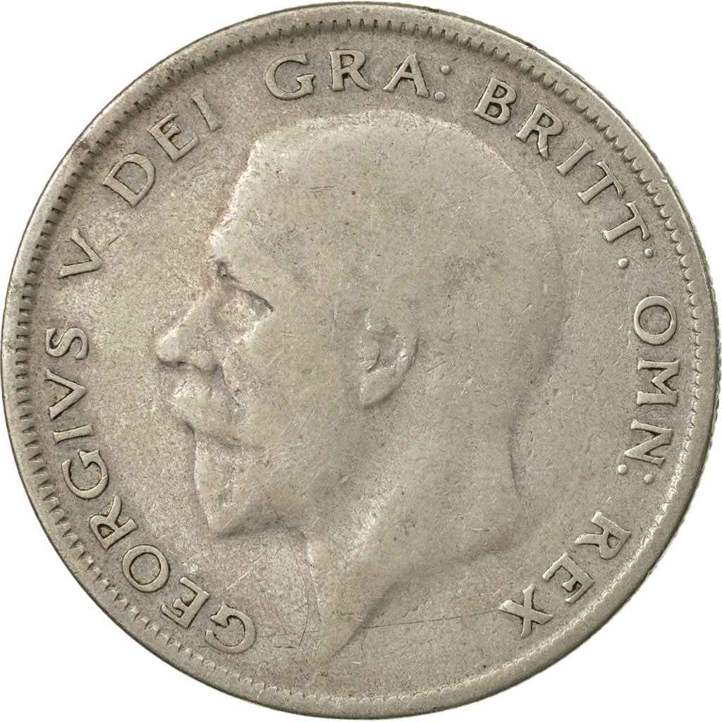 Coin, Great Britain, George V, 1/2 Crown, 1928, EF(40-45), Silver, KM:835
