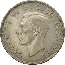 Coin, Great Britain, George VI, 1/2 Crown, 1946, EF(40-45), Silver, KM:856