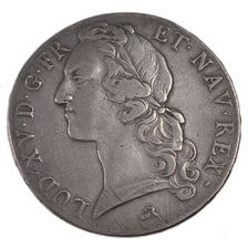 FRANCE, Écu au bandeau, Ecu, 1743, Rouen, EF(40-45), Silver, Gadoury #322, 29.20