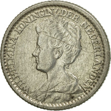 Coin, Netherlands, Wilhelmina I, 25 Cents, 1918, EF(40-45), Silver, KM:146