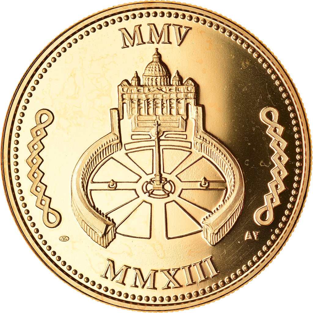 Vatican, Medal, Le Pape Benoit XVI, Religions & beliefs, MS(65-70)