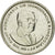 Monnaie, Mauritius, 20 Cents, 2001, TTB, Nickel plated steel, KM:53