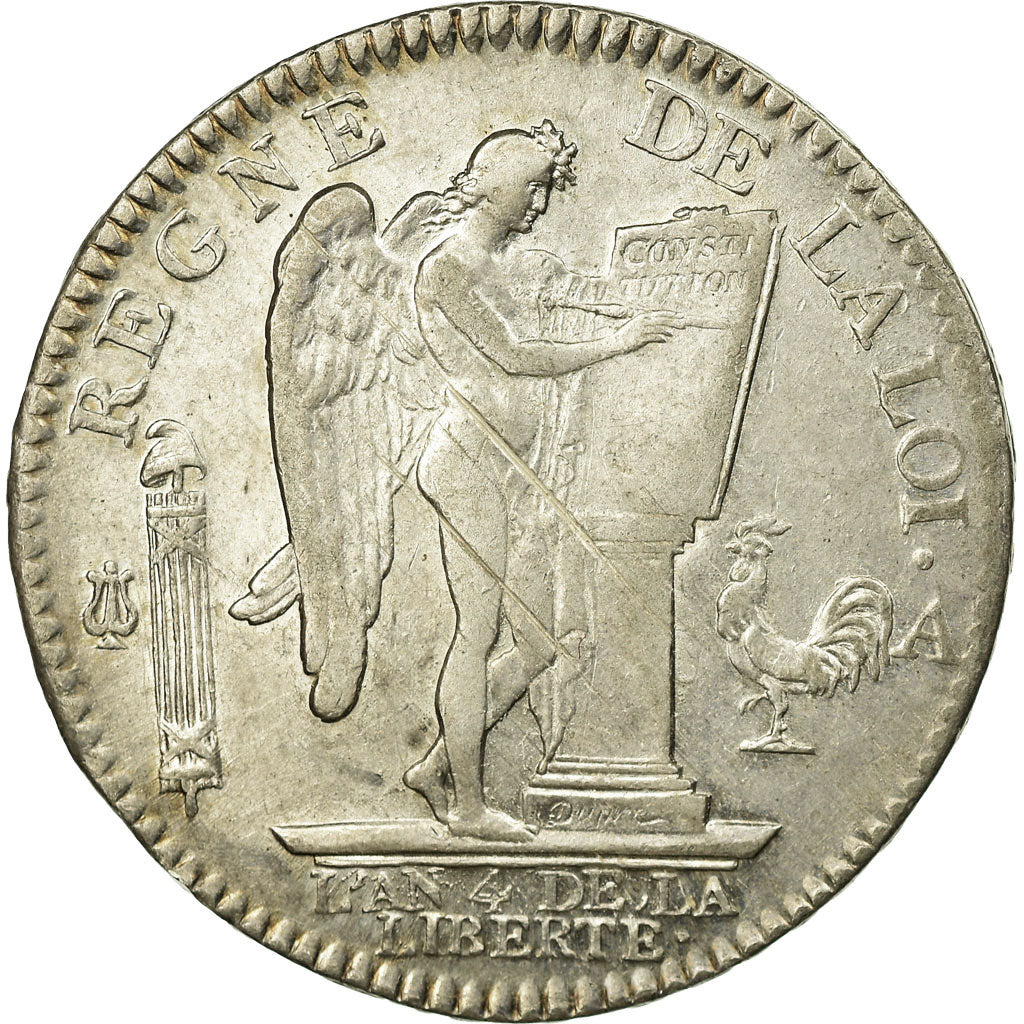 Coin, France, Louis XVI, Écu de 6 livres françois, ECU, 6 Livres, 1792, Paris
