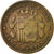 Coin, Spain, Alfonso XII, 5 Centimos, 1877, Madrid, EF(40-45), Bronze, KM:674