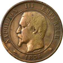 Coin, France, Napoleon III, Napoléon III, 10 Centimes, 1854, Paris, VF(30-35)