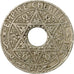 Coin, Morocco, Yusuf, 25 Centimes, 1921, bi-Bariz, Paris, EF(40-45)